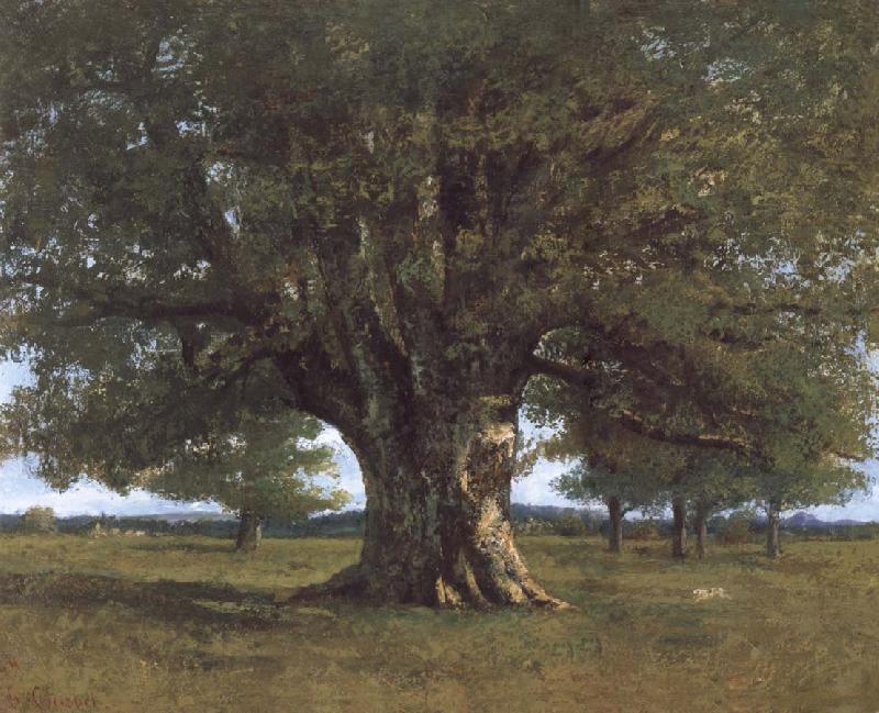 The Oak of Flagey, Gustave Courbet